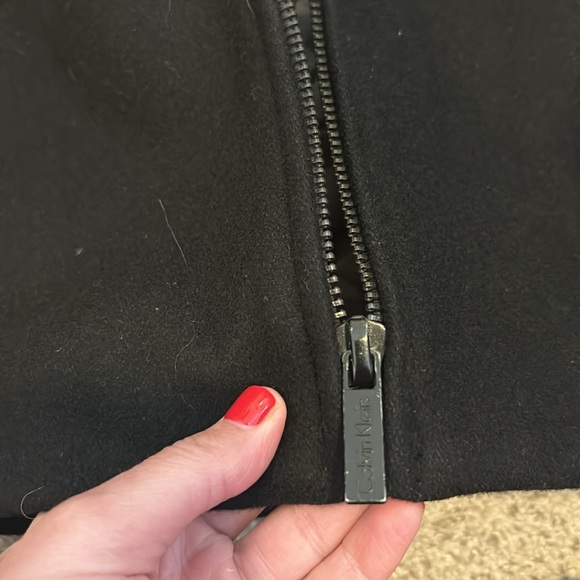Calvin Klein Wool Coat, Small - Picture 8 of 13